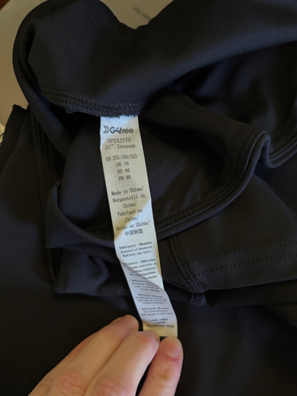 G4Free Wide Leg Pants, XXL - Picture 2 of 3